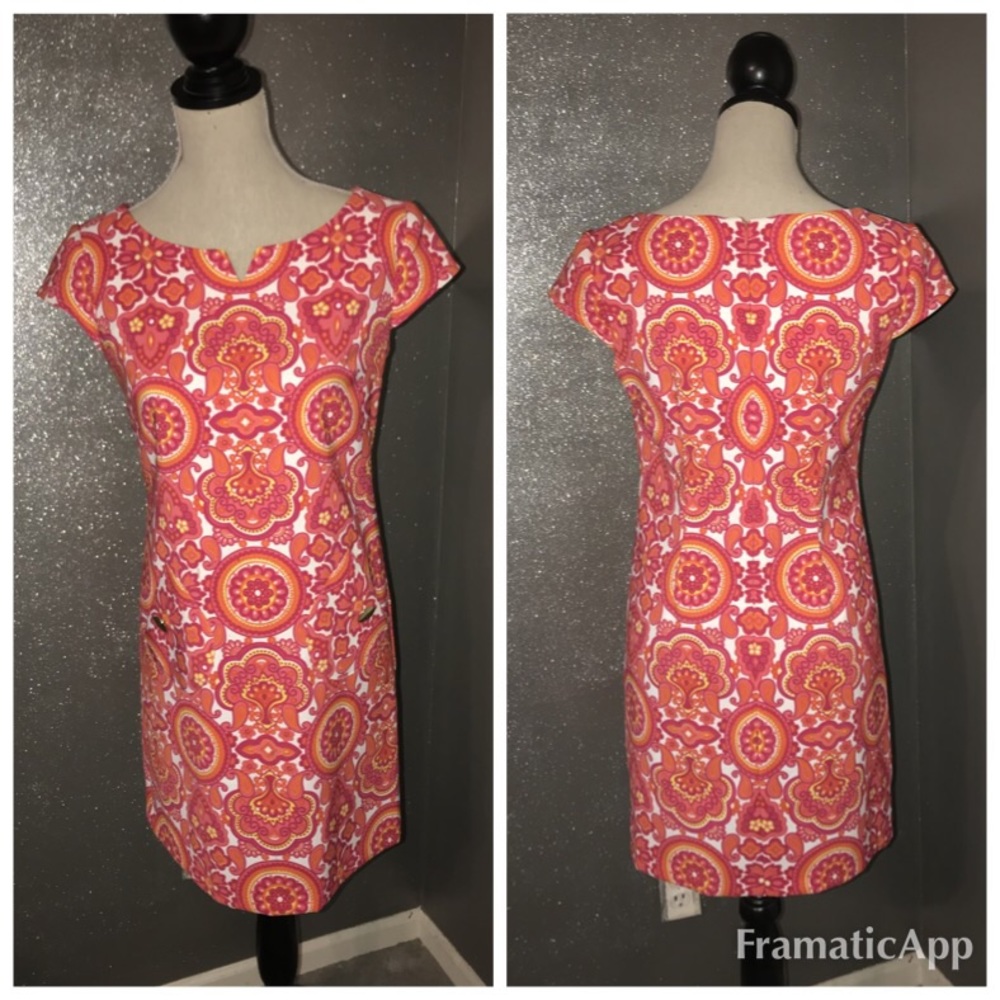 London Times Petite Mod Dress: 4P